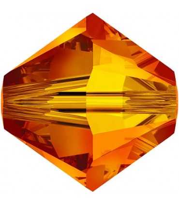 TUPI DE CRISTAL SWAROVSKI COLORES 5 mm 25 UNIDADES