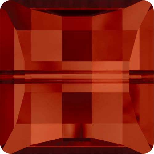 CUADRADO STAIRWAY SWAROVSKI ELEMENTS 10 MM 2 UD : color:Crystal Red Magma