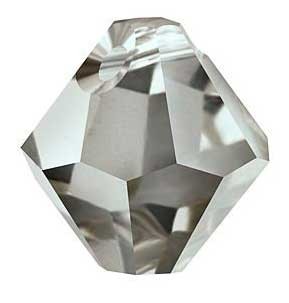 TUPI COLGANTE CRISTAL SWAROVSKI 6 MM : Unidades:Envase 10 Unidades, color:Black Diamond