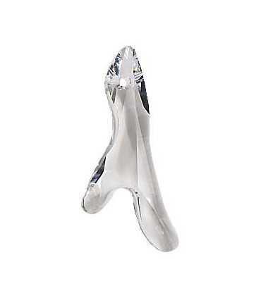 COLGANTE CORAL DOS RAMAS SWAROVSKI 25 MM 1 UD