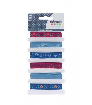 SET CINTAS ESTAMPADAS JAPAN 10 MMx1 M x 6 UD