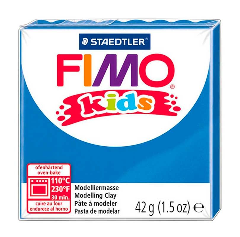 FIMO KIDS STAEDTLER PASTILLA DE 42 GRAMOS : FIMO KIDS:3 AZUL, BLUE