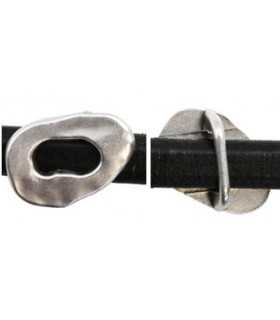 ÓVALO 18x26 MM DE ZAMAK PARA REGALIZ 1 UNIDAD