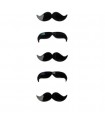 BIGOTES O MOUSTACHE ACRÍLICO PEGATINA ARTEMIO 5 UD