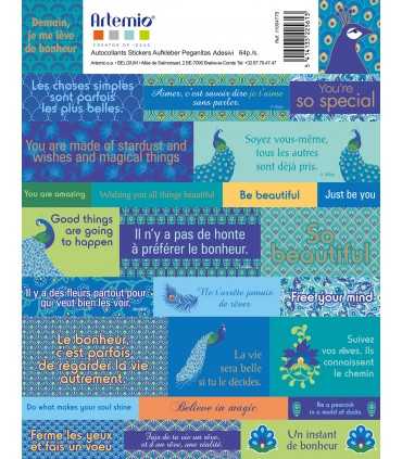 PEGATINAS ARTEMIO MY LORD 20x15 CM 2 HOJAS