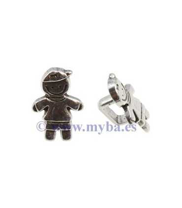 NIÑO ZAMAK 25x17x11 MM PASO REGALIZ 10x7mm 1 UD