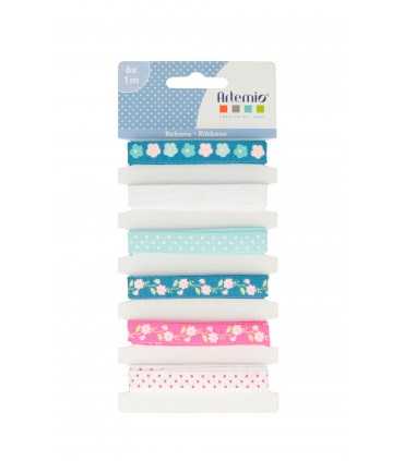 SET CINTAS ESTAMPADA  PASCUA 10 MMx1 M x 6 UD