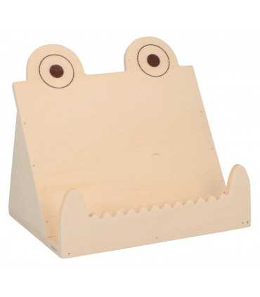 COCODRILO PORTA TABLET MADERA ARTEMIO