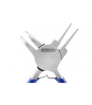 ALICATES PUNTA REDONDA Y MEDIA CAÑA CURVA EN 1