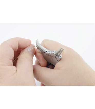 ALICATES PUNTA REDONDA Y MEDIA CAÑA CURVA EN 1