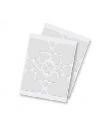 3D FOAM MIX CORAZONES AUTO ADHESIVOS 2 MM 48 UD