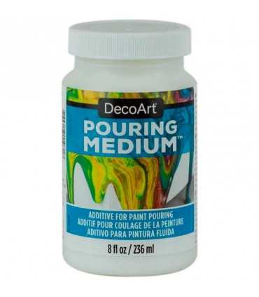 POURING MEDIUM DECOART PARA PINTURA FLUIDA 236ML.