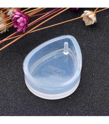 MOLDE FLEXIBLE SILICONA GOTA DROP 28x22x7 MM