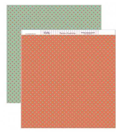PAPEL SCRAP DAYKA 2 CARAS 30,5x30,5 CM ESTRELLAS