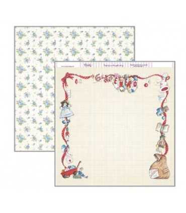 PAPEL SCRAP 2 CARAS 30,5x30,5 CM 6 DE ENERO REYES