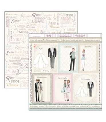 PAPEL SCRAP DAYKA 2 CARAS 30,5x30,5 CM TARJETAS