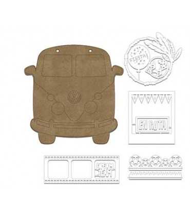 ÁLBUM CARTÓN DAYKA FURGONETA 16x18 CM