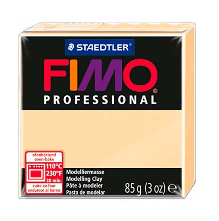 FIMO PROFESSIONAL STAEDTLER PASTILLA DE 85 GRAMOS : FIMO PROFESIONAL:02 CHAMPAGNE
