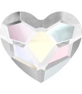 HEART FLAT BACK MINI SWAROVSKI 6 MM 4 UNIDADES