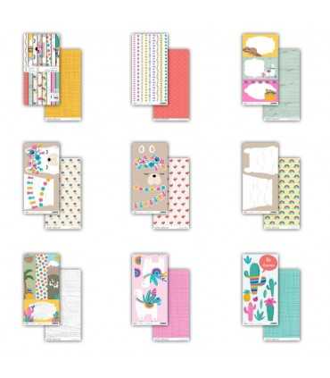 PAPEL SCRAP ARTIS DECOR HELLO LLAMA 16 HOJAS