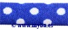 CINTA BIES ESPAGUETI LUNARES 7 MM 3 M AP : color:Azul Oscuro