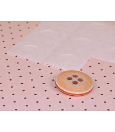 PUNTOS ADHESIVOS DOBLE CARA12 MM 36 UNIDADES
