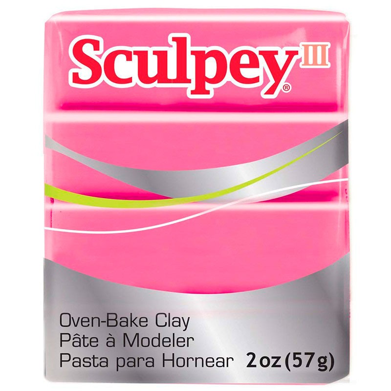 SCULPEY III COLORES NUEVOS PASTILLA 56 GRAMOS : Unidades:1 unidad, color:1142 CANDY PINK