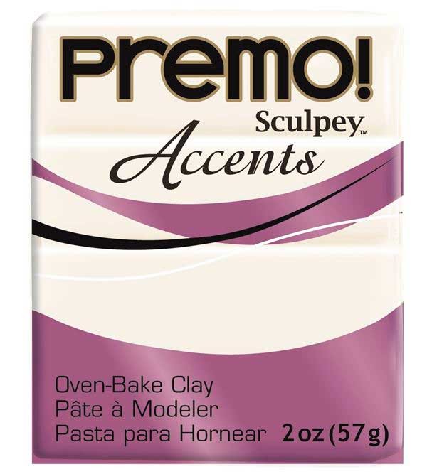 SCULPEY PREMO ACCENTS PASTILLA 57 GR : ACCENTS:5101 PEARL