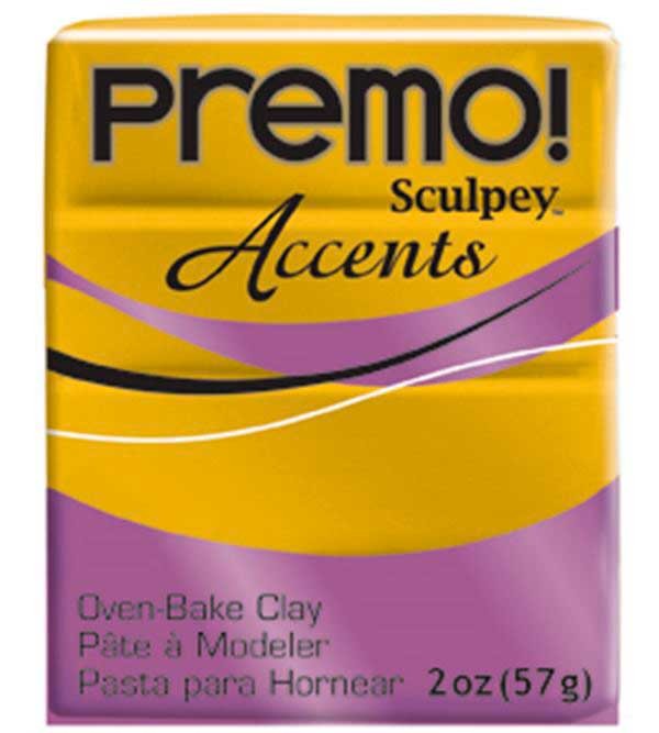 SCULPEY PREMO ACCENTS PASTILLA 57 GR : ACCENTS:5517 ANTIQUE GOLD