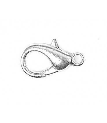 MOSQUETÓN 10 MM PLATEADO 10 UNIDADES