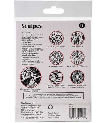 MALLAS SERIGRAFÍA SCULPEY NATURALEZA