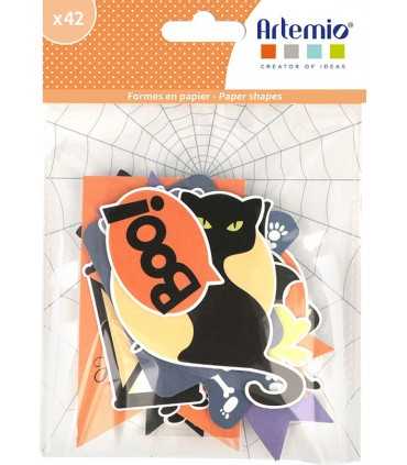 DIE CUTS RECORTES HALLOWEEN ARTEMIO 42 UNIDADES