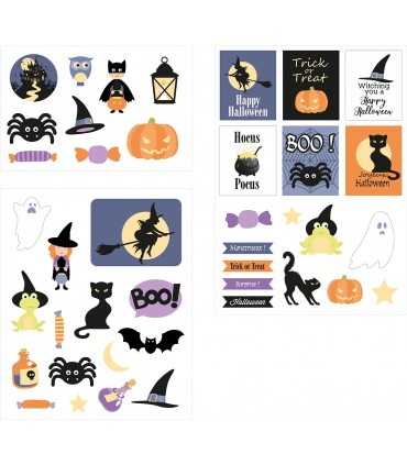 PEGATINAS CHIPBOARD ARTEMIO HALLOWEEN 41 UD