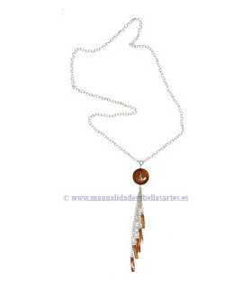 TWIST BEAD SWAROVSKI 22 MM 1 UNIDAD