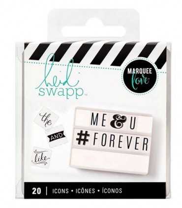 SET 20 ICONOS BASICOS LIGHTBOX HEIDI SWAPP