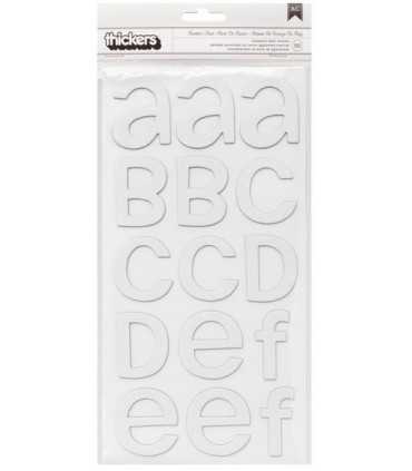 PEGATINAS ALFABETO GRANDE CHIPBOARD 88 UD
