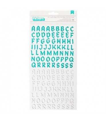 PEGATINAS ALFABETO CHIPBOARD PAR-R-RTY ME ..288 UD