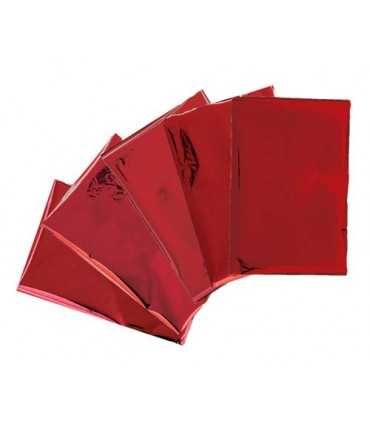 FOIL METÁLICO PARA HEATWAVE ROJO 30 HOJAS 10x15