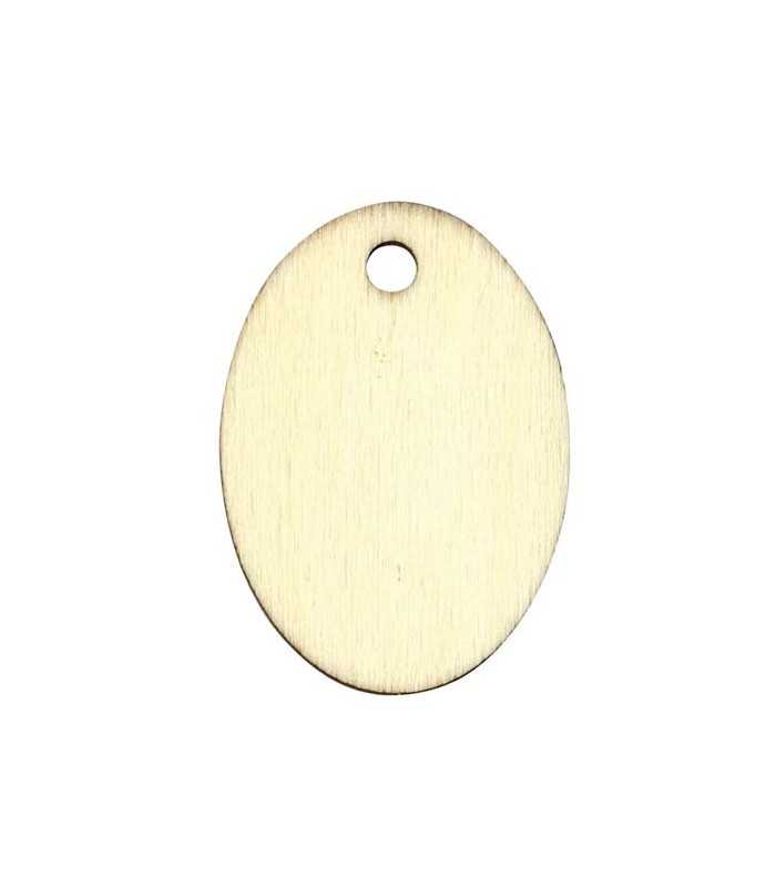 OVALOS MADERA 55x40x2 MM ARTEMIO 6 UNIDADES