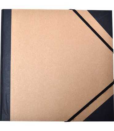 CARPETA KRAFT ARTEMIO CON GOMAS 12x12 PULGADAS