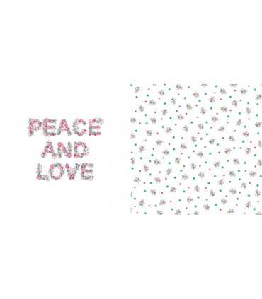 PAPEL SCRAP ARTEMIO PEACE 30,5x30,5cm 1 UD