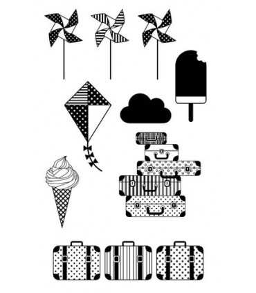 SELLOS TRANSPARENTES ARTEMIO VACACIONES