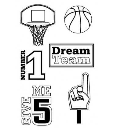 SELLOS TRANSPARENTES ARTEMIO BALONCESTO