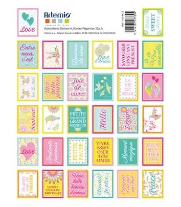 SELLOS ADHESIVOS ARTEMIO 64 UD LIBERTAD