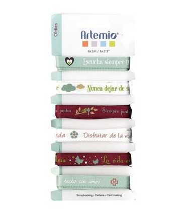 CINTAS TELA SURTIDAS ARTEMIO 6x1 METRO OLDIES