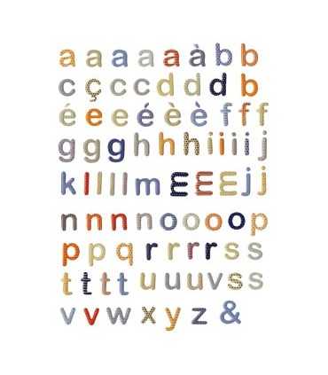 ALFABETO EPOXY MAR ARTEMIO 82 LETRAS 2 CM