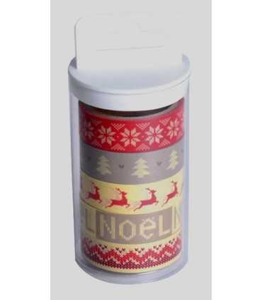 SET MASKING TAPE ARTEMIO JACQUARD 5x15 MMx5 METROS