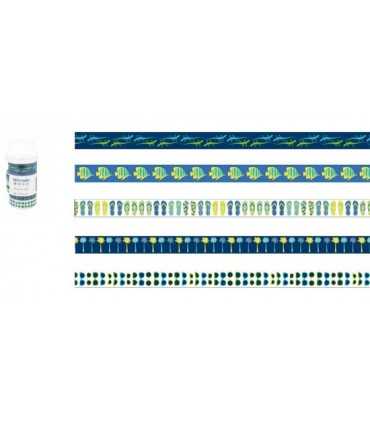 SET MASKING TAPE ARTEMIO LAGARTO 5x15 MM x5 METROS