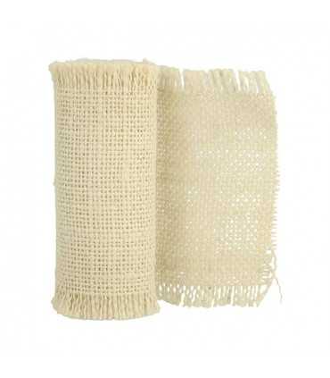 CINTA DE TELA CREMA ARTEMIO 1 METRO x 10 CM