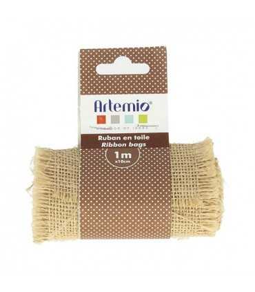 CINTA DE TELA NATURAL ARTEMIO 1 METRO x 10 CM